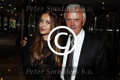 Amsterdam 4 september 2016
Modeshow Paul Schulten in Hotel Okura. 
Harry Mens met dochter