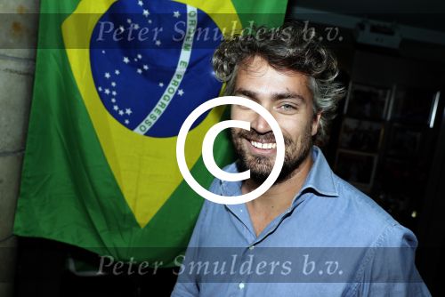 Amsterdam 28 juni 2016 
Presentatie Princess koffers voor het Nederlandse team voor de olympische spelen van Rio de Janeiro. Hidde v Warmerdam