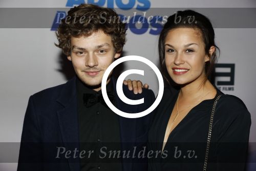 Amsterdam 5 september 2016
Premiere Adios Amigos in Tuschinski. Holly Brood metvriend Soy Kroon