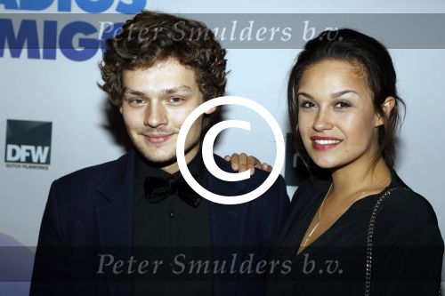 Amsterdam 5 september 2016
Premiere Adios Amigos in Tuschinski. Holly Brood metvriend Soy Kroon