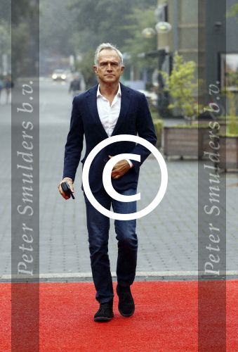 Hilversum 22 augustus 2016
Perspresentatie NPO in studio 21met alle presentatoren. Jaap Jongbloed