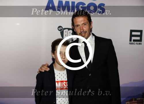 Amsterdam 5 september 2016
Premiere Adios Amigos in Tuschinski. Jacob Derwig met zoon