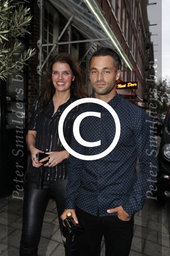 Amsterdam 2 september 2016
Diner voor Albert Verlinde met zijn oud rtl boulevard collega\'s bij le Garage. manon Meijers en Jan Kooijman