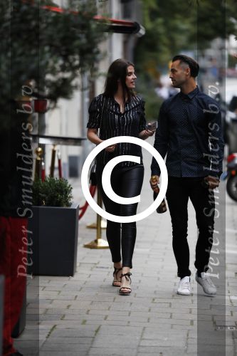Amsterdam 2 september 2016
Diner voor Albert Verlinde met zijn oud rtl boulevard collega\'s bij le Garage. manon Meijers en Jan Kooijman