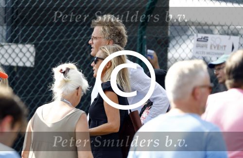 Spa Francorchamps 27 augustus 2016
Jeroen Pauw met (een) vriendin bij de GP Formule 1 F1 op het circuit van Spa