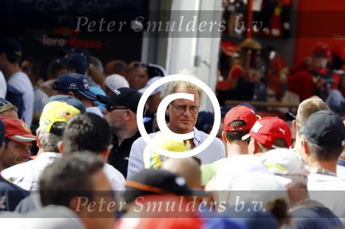 Spa Francorchamps 27 augustus 2016
Jeroen Pauw met (een) vriendin bij de GP Formule 1 F1 op het circuit van Spa