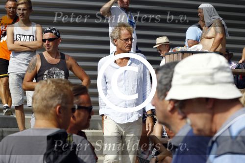 Spa Francorchamps 27 augustus 2016
Jeroen Pauw met (een) vriendin bij de GP Formule 1 F1 op het circuit van Spa