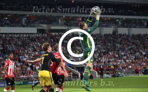 Eindhoven, 13 September 2016
PSV-Atletico Madrid, eindstand 0-1 
Eerste wedstrijd voorronde CL Seizoen 2016-2017
Jeroen Zoet