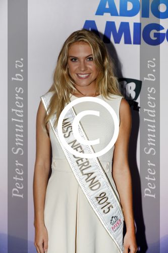 Amsterdam 5 september 2016
Premiere Adios Amigos in Tuschinski. Jessie Jazz Vuijk en andere finalisten miss holland
