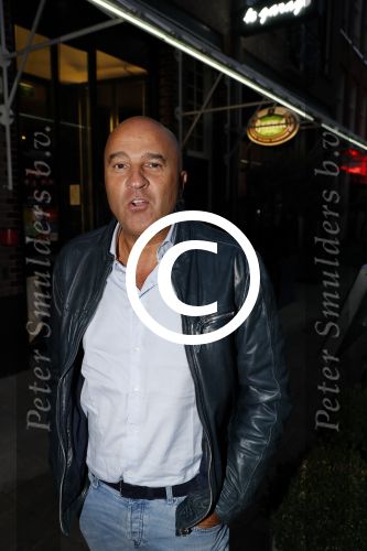Amsterdam 2 september 2016
Diner voor Albert Verlinde met zijn oud rtl boulevard collega\'s bij le Garage. John v d Heuvel en Beau v Erven Dorens