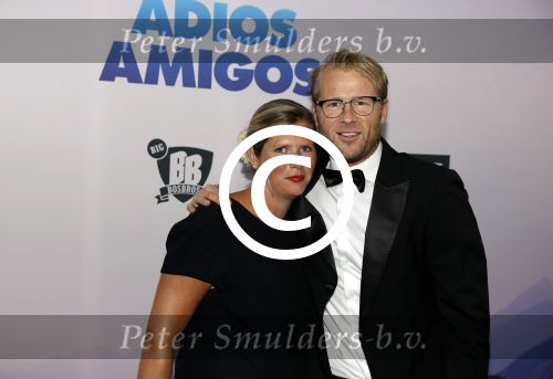 Amsterdam 5 september 2016
Premiere Adios Amigos in Tuschinski. Leo Alkemade met vrouw
