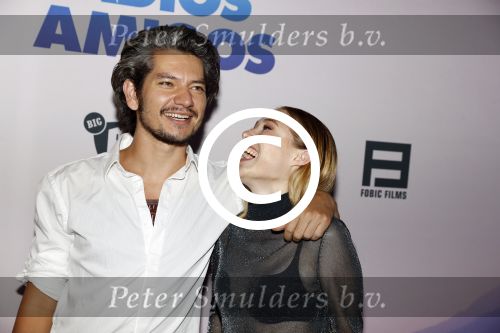 Amsterdam 5 september 2016
Premiere Adios Amigos in Tuschinski. Maarten Heijmans met Sigrid ten napel