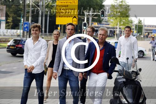 Amsterdam 30 augustus 2016
Presentatie Tag Heuer horloge van Max Verstappen. Marcel Boekhoorn met Guido v d Garde
