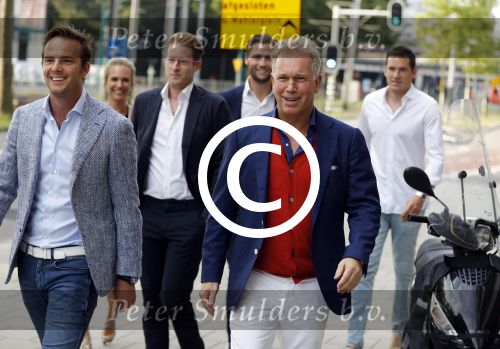 Amsterdam 30 augustus 2016
Presentatie Tag Heuer horloge van Max Verstappen. Marcel Boekhoorn met Guido v d Garde