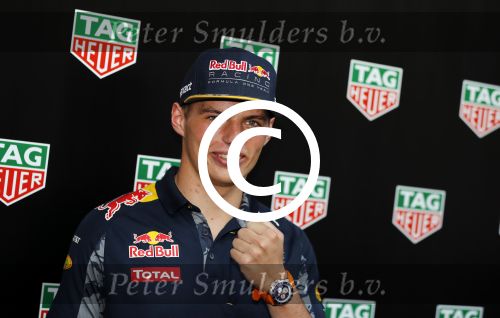 Amsterdam 30 augustus 2016
Presentatie Tag Heuer horloge van Max Verstappen.