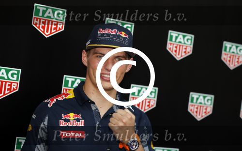 Amsterdam 30 augustus 2016
Presentatie Tag Heuer horloge van Max Verstappen.