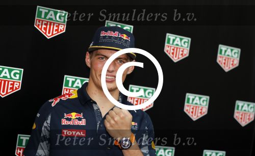 Amsterdam 30 augustus 2016
Presentatie Tag Heuer horloge van Max Verstappen.