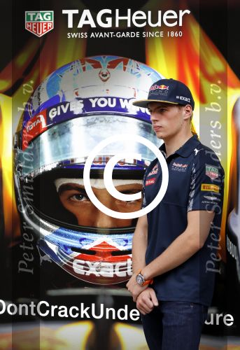 Amsterdam 30 augustus 2016
Presentatie Tag Heuer horloge van Max Verstappen.