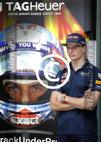 Amsterdam 30 augustus 2016
Presentatie Tag Heuer horloge van Max Verstappen.