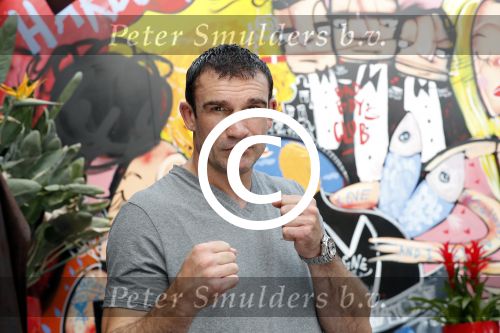 Amsterdam 25 augustus 2016
Peter Aerts met zijn vrouw Esther bij the harbour club cafe tijdens interview met Annette de Vries via Hollywood Productions