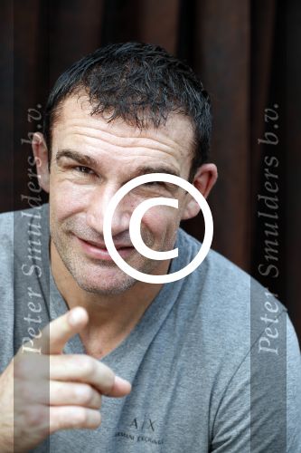 Amsterdam 25 augustus 2016
Peter Aerts met zijn vrouw Esther bij the harbour club cafe tijdens interview met Annette de Vries via Hollywood Productions
