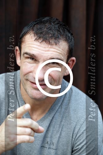 Amsterdam 25 augustus 2016
Peter Aerts met zijn vrouw Esther bij the harbour club cafe tijdens interview met Annette de Vries via Hollywood Productions