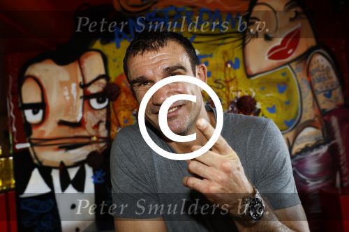 Amsterdam 25 augustus 2016
Peter Aerts met zijn vrouw Esther bij the harbour club cafe tijdens interview met Annette de Vries via Hollywood Productions