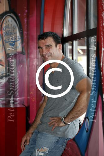 Amsterdam 25 augustus 2016
Peter Aerts met zijn vrouw Esther bij the harbour club cafe tijdens interview met Annette de Vries via Hollywood Productions