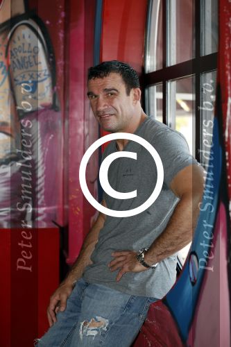 Amsterdam 25 augustus 2016
Peter Aerts met zijn vrouw Esther bij the harbour club cafe tijdens interview met Annette de Vries via Hollywood Productions