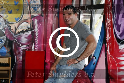 Amsterdam 25 augustus 2016
Peter Aerts met zijn vrouw Esther bij the harbour club cafe tijdens interview met Annette de Vries via Hollywood Productions