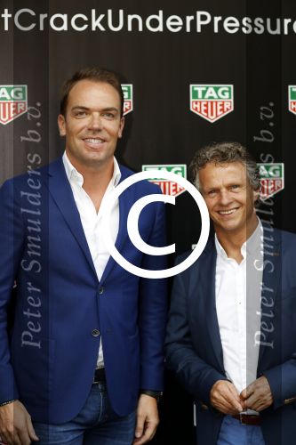 Amsterdam 30 augustus 2016
Presentatie Tag Heuer horloge van Max Verstappen. Robert Doornbos en Jan lammers