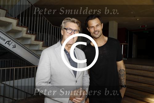 Amsterdam 23 augustus 2016
Perspresentatie van het nieuwe sbs6 Net 5 en Veronica seizoen in het IJ Theater. Robert Kranenborg en Arie Boomsma