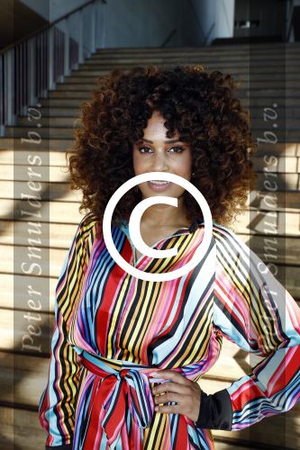 Amsterdam 23 augustus 2016
Perspresentatie van het nieuwe sbs6 Net 5 en Veronica seizoen in het IJ Theater. Sharon Doorson