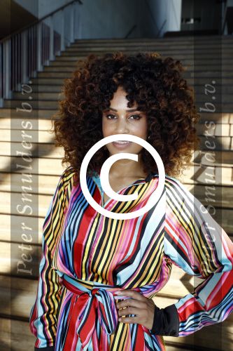 Amsterdam 23 augustus 2016
Perspresentatie van het nieuwe sbs6 Net 5 en Veronica seizoen in het IJ Theater. Sharon Doorson