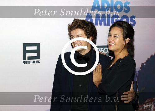 Amsterdam 5 september 2016
Premiere Adios Amigos in Tuschinski. Holly Brood metvriend Soy Kroon