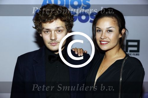 Amsterdam 5 september 2016
Premiere Adios Amigos in Tuschinski. Holly Brood metvriend Soy Kroon