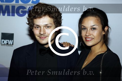 Amsterdam 5 september 2016
Premiere Adios Amigos in Tuschinski. Holly Brood metvriend Soy Kroon