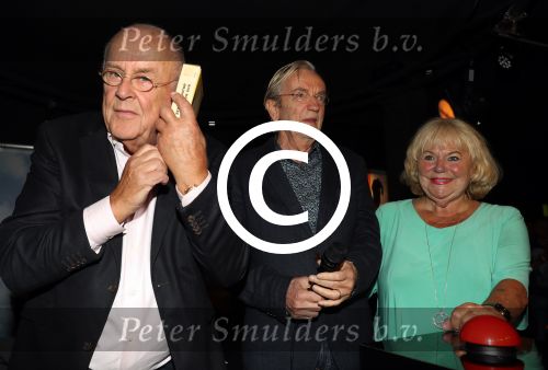 Nijkerk, 31 Augustus 2016
Opening Museum Radio Veronica 192
Tineke de Nooij met Willem v Kooten (Joost den Draaier) en Lex Harding