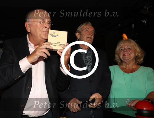 Nijkerk, 31 Augustus 2016
Opening Museum Radio Veronica 192
Tineke de Nooij met Willem v Kooten (Joost den Draaier) en Lex Harding