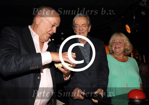 Nijkerk, 31 Augustus 2016
Opening Museum Radio Veronica 192
Tineke de Nooij met Willem v Kooten (Joost den Draaier) en Lex Harding