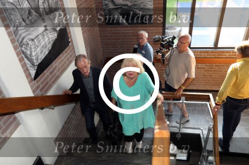 Nijkerk, 31 Augustus 2016
Opening Museum Radio Veronica 192
Tineke de Nooij met Willem v Kooten (Joost den Draaier) en Lex Harding