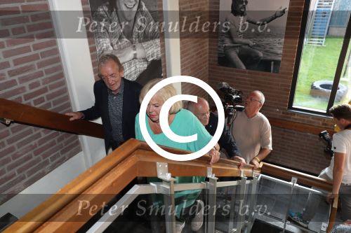 Nijkerk, 31 Augustus 2016
Opening Museum Radio Veronica 192
Tineke de Nooij met Willem v Kooten (Joost den Draaier) en Lex Harding
