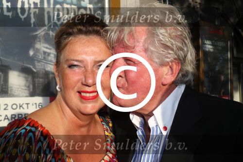 Amsterdam, 18 Augustus 2016
Premiere Hans Klok in Carre, House of Horror.
Willibrord Frequin met vriendin