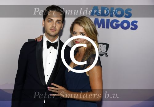 Amsterdam 5 september 2016
Premiere Adios Amigos in Tuschinski. Yannick v d Velden met (een) vriendin