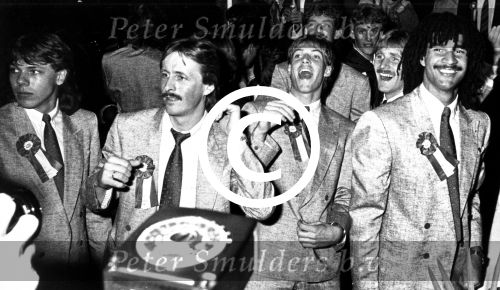 1986 Edwin Smulders Frank Berghuis Jurrie Koolhof Addick Koot Ruud Gullit