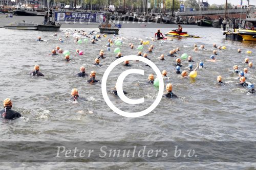 Amsterdam 3 september 2017  
ALS Cityswim in de amsterdamse grachten.