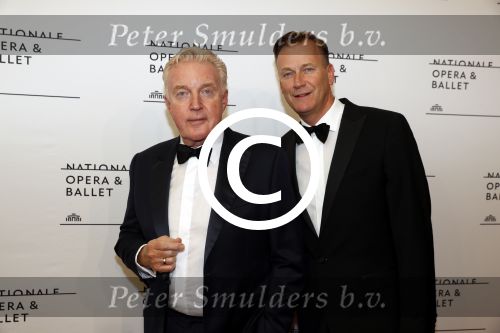 Amsterdam 11 september 2017 
Premiere Nationa Ballet in de stopera. Andre v Duin met partner Martin
