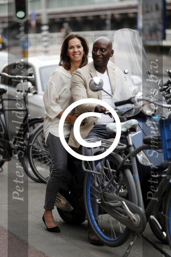 Amsterdam 15 juli 2017
Frits Huffnagel viert zijn 50e verjaardag. Annemarie v gaal met man