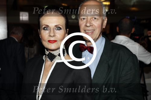 Amsterdam 3 september 2017
Modeshow Paul Schulten in het Okura. Ans Markus met man Wybe Tuinman