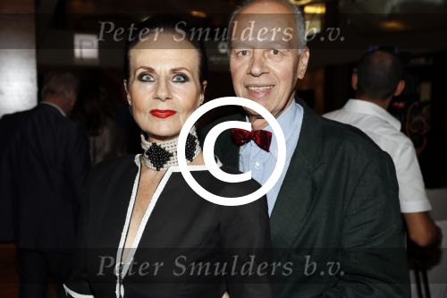 Amsterdam 3 september 2017
Modeshow Paul Schulten in het Okura. Ans Markus met man Wybe Tuinman